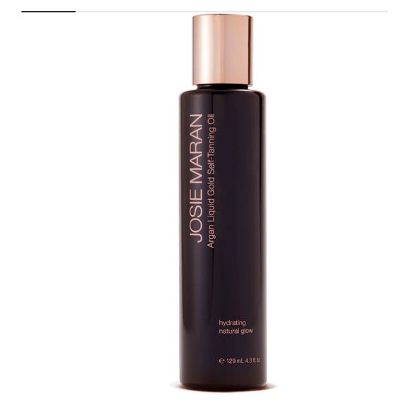 New Josie Maran Argan Liquid Gold Self-Tanning Body Oil Vanilla Bean